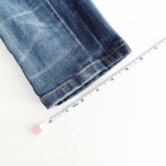 Stetson Womens Jeans Pixie Stixs Mid-Rise  Skinny Fit Denim Blue Medium-Wash Siz - Picture 7 of 9